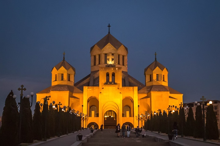 Saint Gregory the Illuminator - the largest church in Armenia