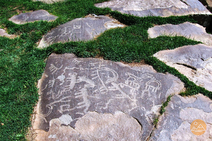 Petroglyphs of Mount Ughtasar in Armenia