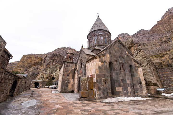 Geghard monastery - travel to Armenia